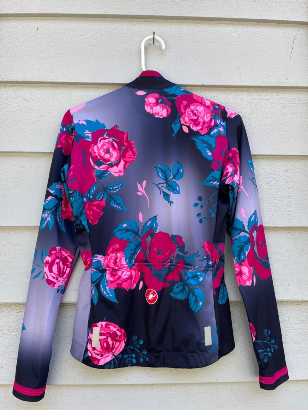 Castelli Cycling Jacket, Women’s Size Medium, Floral Printed - Picture 5 of 8